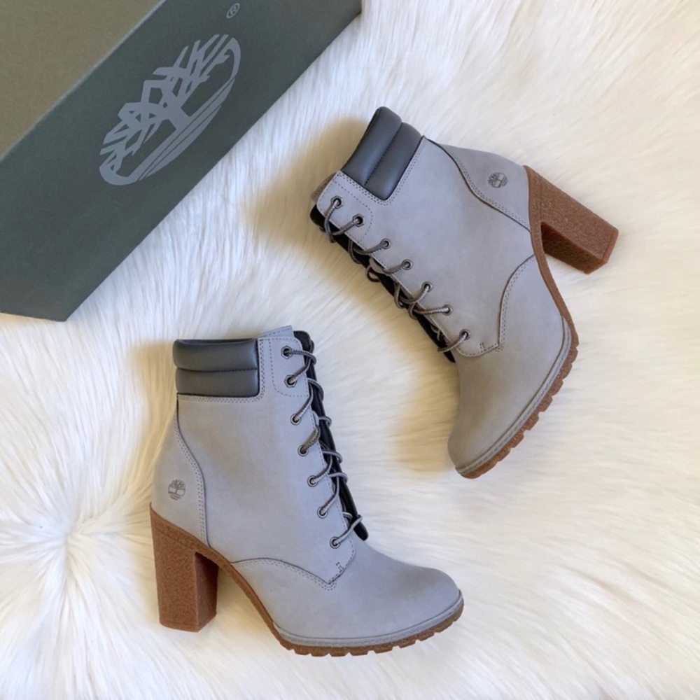 Timberland Grey Tillston 6 Inch Boots - Picture 2 of 8